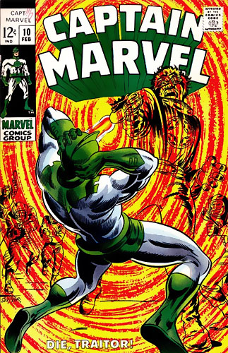 Captain Marvel vol 1 # 10