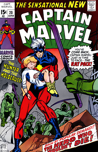Captain Marvel vol 1 # 20