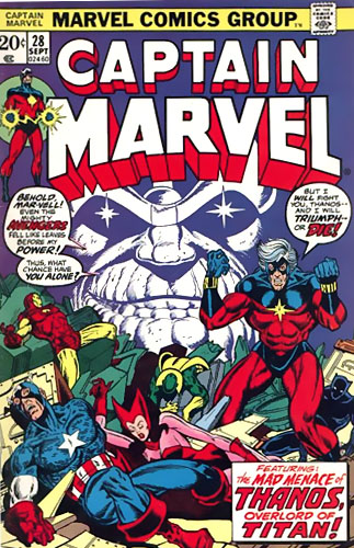 Captain Marvel vol 1 # 28
