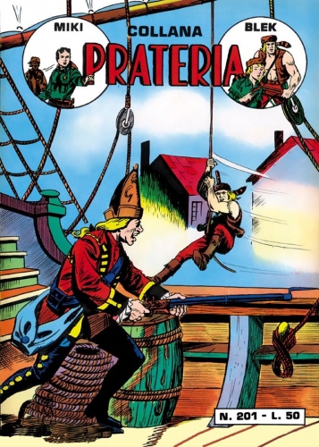 Collana Prateria III (Capitan Miki - Il Grande Blek) # 201