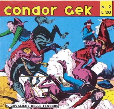Condor Gek Il cavaliere delle tenebre - Serie I # 2