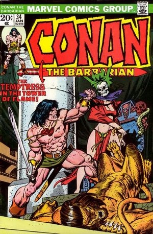 Conan The Barbarian Vol 1 # 34