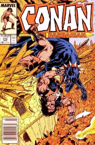 Conan The Barbarian Vol 1 # 216
