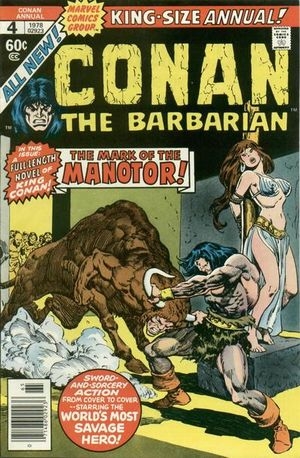 Conan The Barbarian Annual Vol 1 # 4