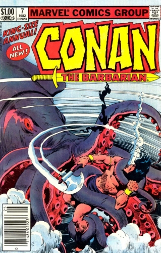Conan The Barbarian Annual Vol 1 # 7
