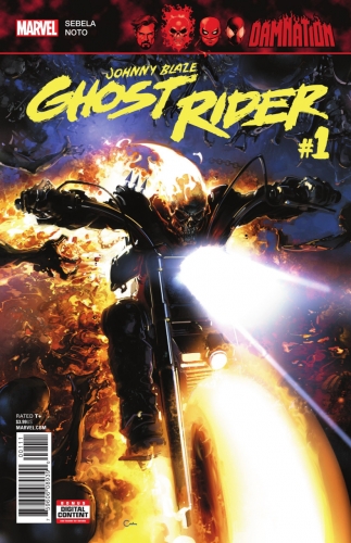 Damnation: Johnny Blaze - Ghost Rider # 1