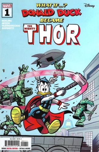 Marvel & Disney: What If...? Donald Duck Became Thor # 1