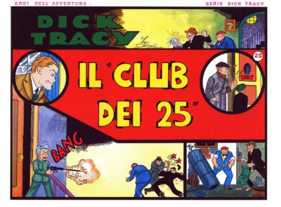 Collana Eroi dell'Avventura serie Dick Tracy # 25