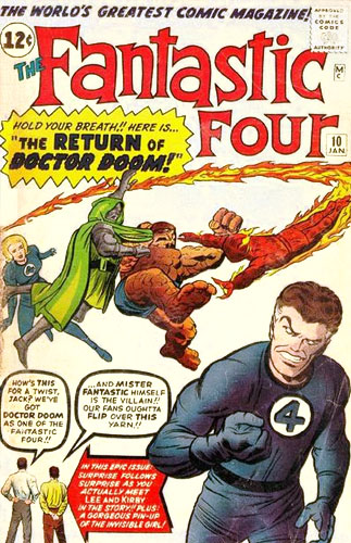 Fantastic Four Vol 1 # 10