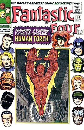 Fantastic Four vol 1 # 54