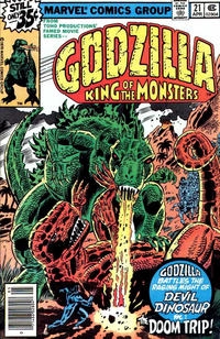 Godzilla Vol 1 # 21