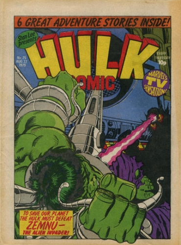 Hulk Comic Vol 1 # 25
