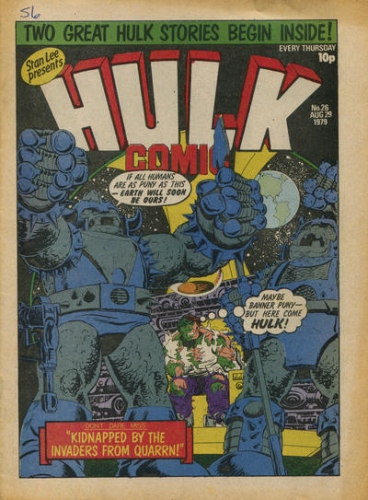 Hulk Comic Vol 1 # 26