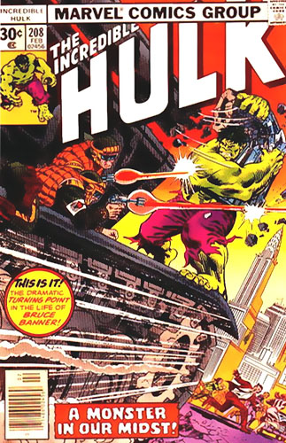 Incredible Hulk vol 2 # 208