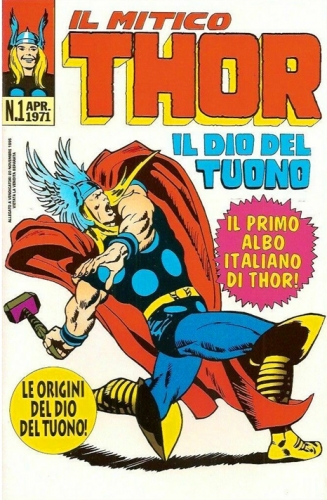 Il Mitico Thor 1 (Ristampa ed. Corno 1971) # 1