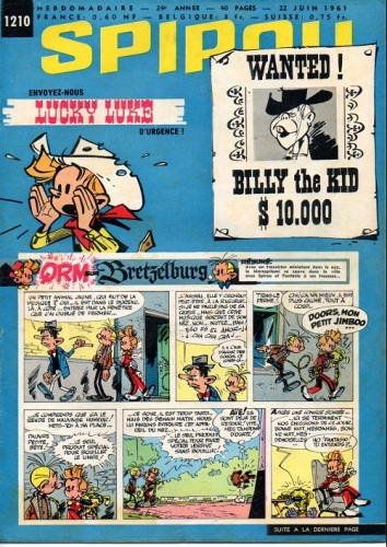 Le Journal de Spirou # 1210