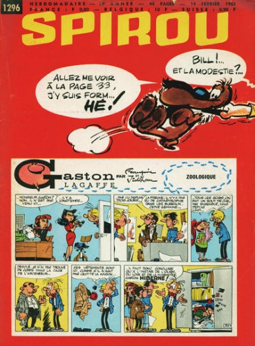 Le Journal de Spirou # 1296