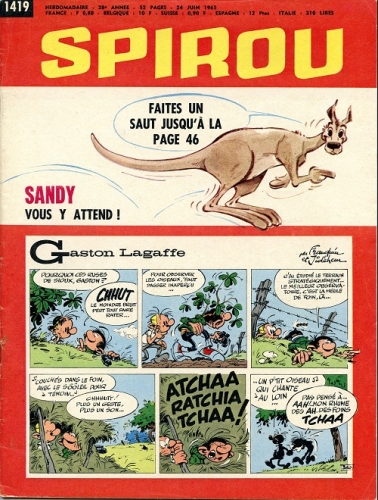 Le Journal de Spirou # 1419