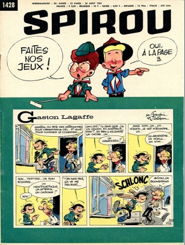 Le Journal de Spirou # 1428