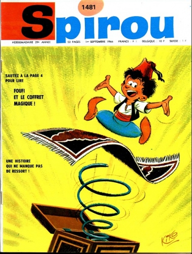 Le Journal de Spirou # 1481