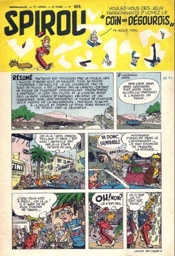 Le Journal de Spirou # 853