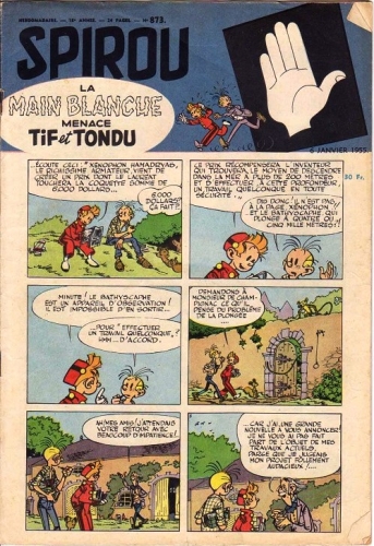 Le Journal de Spirou # 873