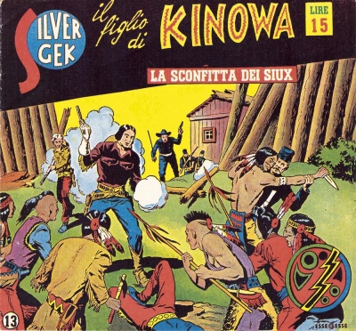 Kinowa (I) Serie II - Silver Gek il figlio di Kinowa # 13