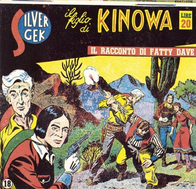 Kinowa (I) Serie II - Silver Gek il figlio di Kinowa # 18