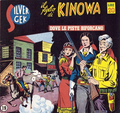 Kinowa (I) Serie II - Silver Gek il figlio di Kinowa # 19