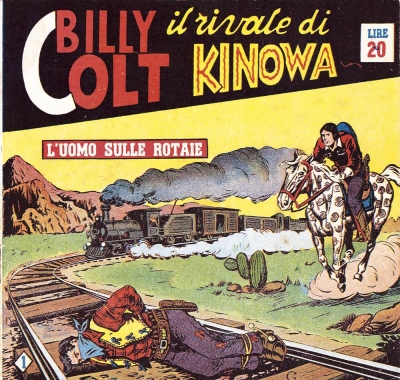 Kinowa (I) Serie IV - Billy Colt il rivale di Kinowa # 1