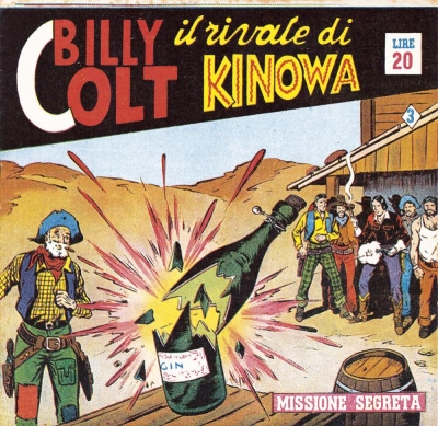 Kinowa (I) Serie IV - Billy Colt il rivale di Kinowa # 3