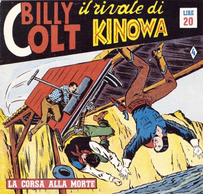 Kinowa (I) Serie IV - Billy Colt il rivale di Kinowa # 4