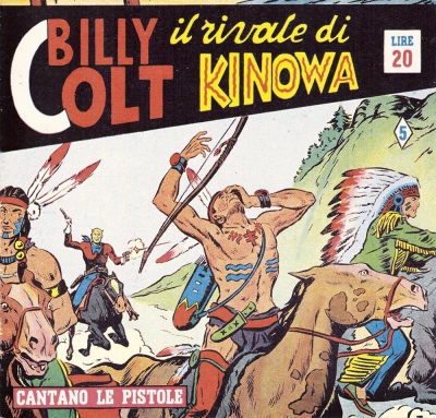 Kinowa (I) Serie IV - Billy Colt il rivale di Kinowa # 5