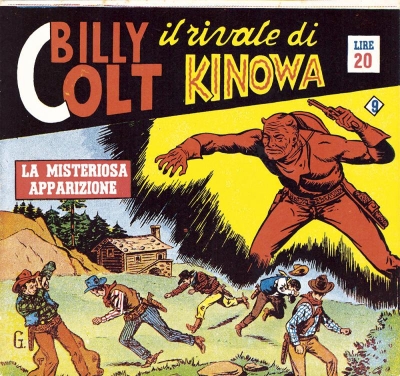 Kinowa (I) Serie IV - Billy Colt il rivale di Kinowa # 9