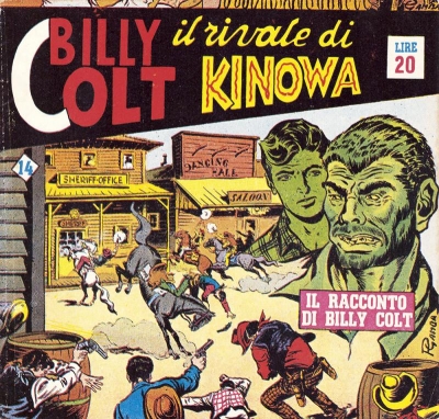 Kinowa (I) Serie IV - Billy Colt il rivale di Kinowa # 14