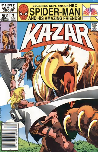 Ka-Zar the Savage # 9