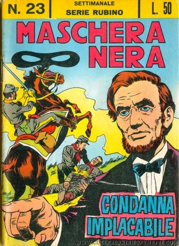 Maschera Nera Serie Rubino (Settimanale) # 23