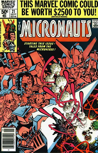 Micronauts vol 1 # 21