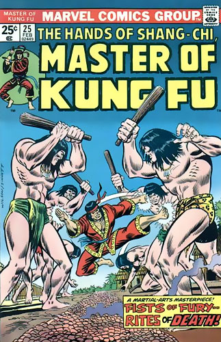 Master of Kung Fu # 25