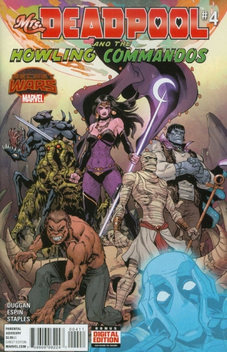 Mrs. Deadpool and the Howling Commandos # 4