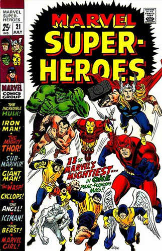 Marvel Super-Heroes vol 1 # 21