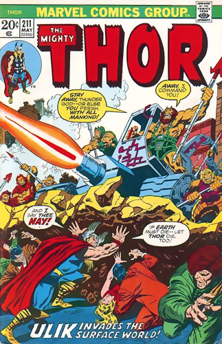 Thor vol 1 # 211