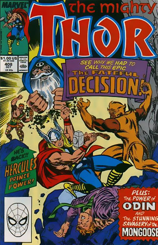 Thor Vol 1 # 408