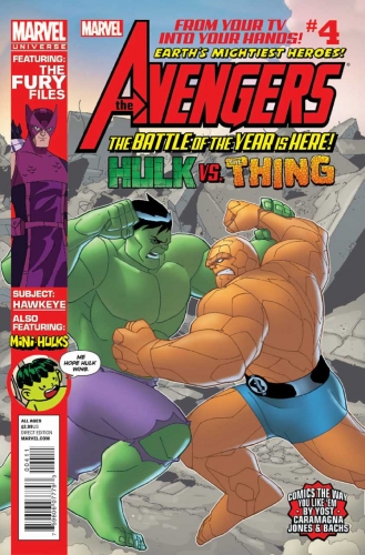 Marvel Universe Avengers Earth's Mightiest Heroes # 4