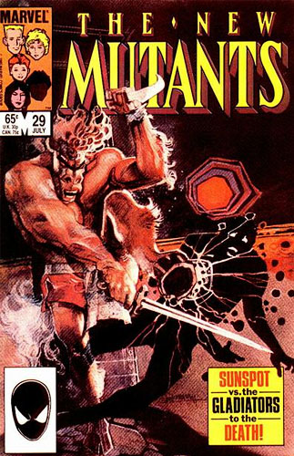 The New Mutants vol 1 # 29