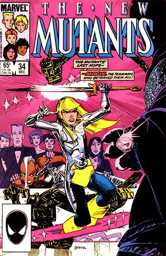 The New Mutants vol 1 # 34