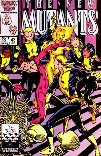 The New Mutants vol 1 # 43