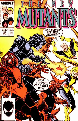 The New Mutants vol 1 # 53