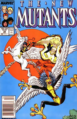 The New Mutants vol 1 # 58