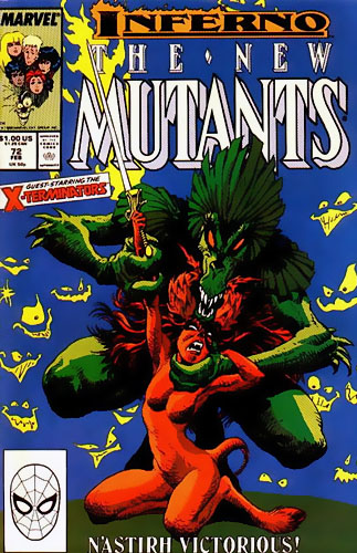 The New Mutants vol 1 # 72